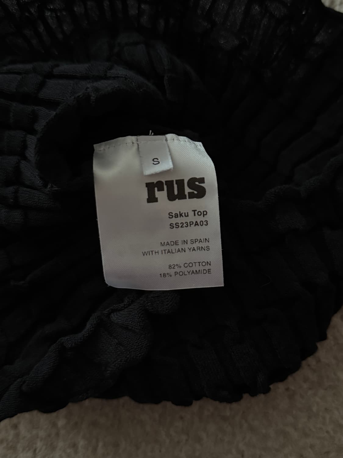 RUS 슬리브리스 니트 상품이미지4