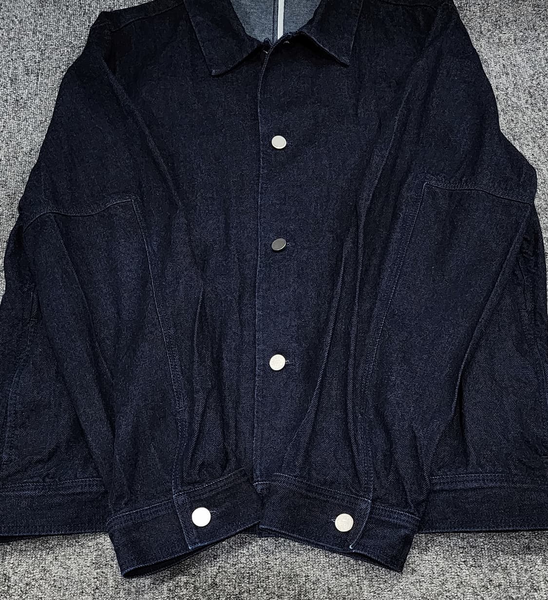 COS 코스 미니멀 데님 자켓 XL 상품이미지4