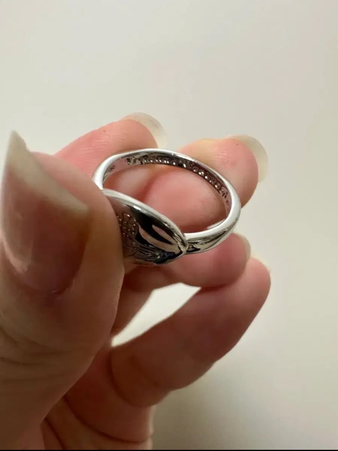 비비안 웨스트우드 틸리 링 실버 M 상품이미지4