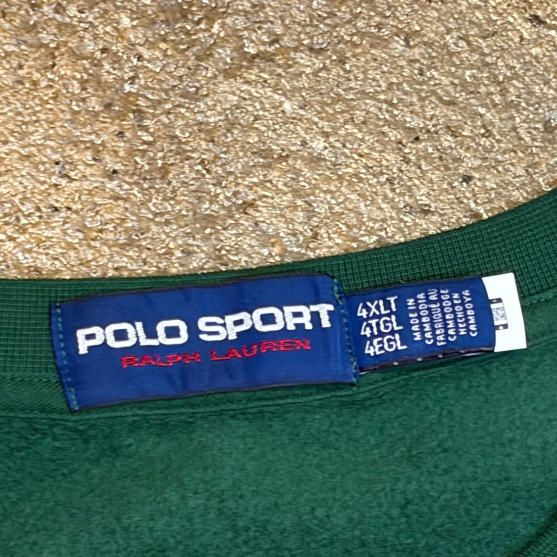 새상품 00s 미국 빈티지 폴로랄프로렌 폴로골프 빅사이즈 맨투맨 상품이미지6