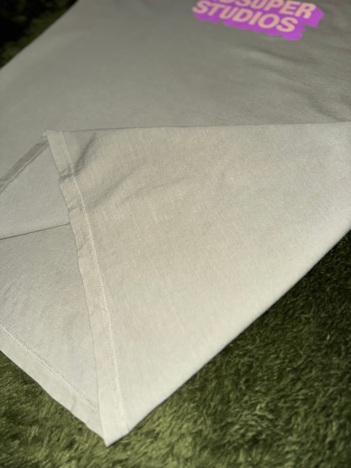 [XL] KIDSUPER 키드슈퍼 22AW 컬렉션 로고 튜블러 티셔츠 상품이미지7