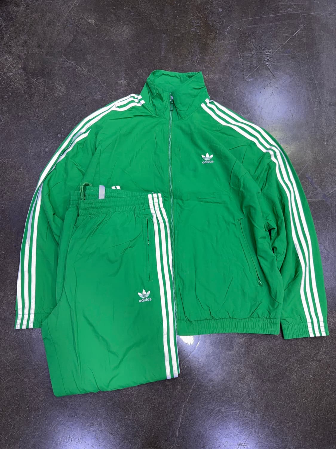 아디다스 아디컬러 우븐 파이어버드 트랙탑 트랙팬츠 셋업 XXXL 상품이미지4