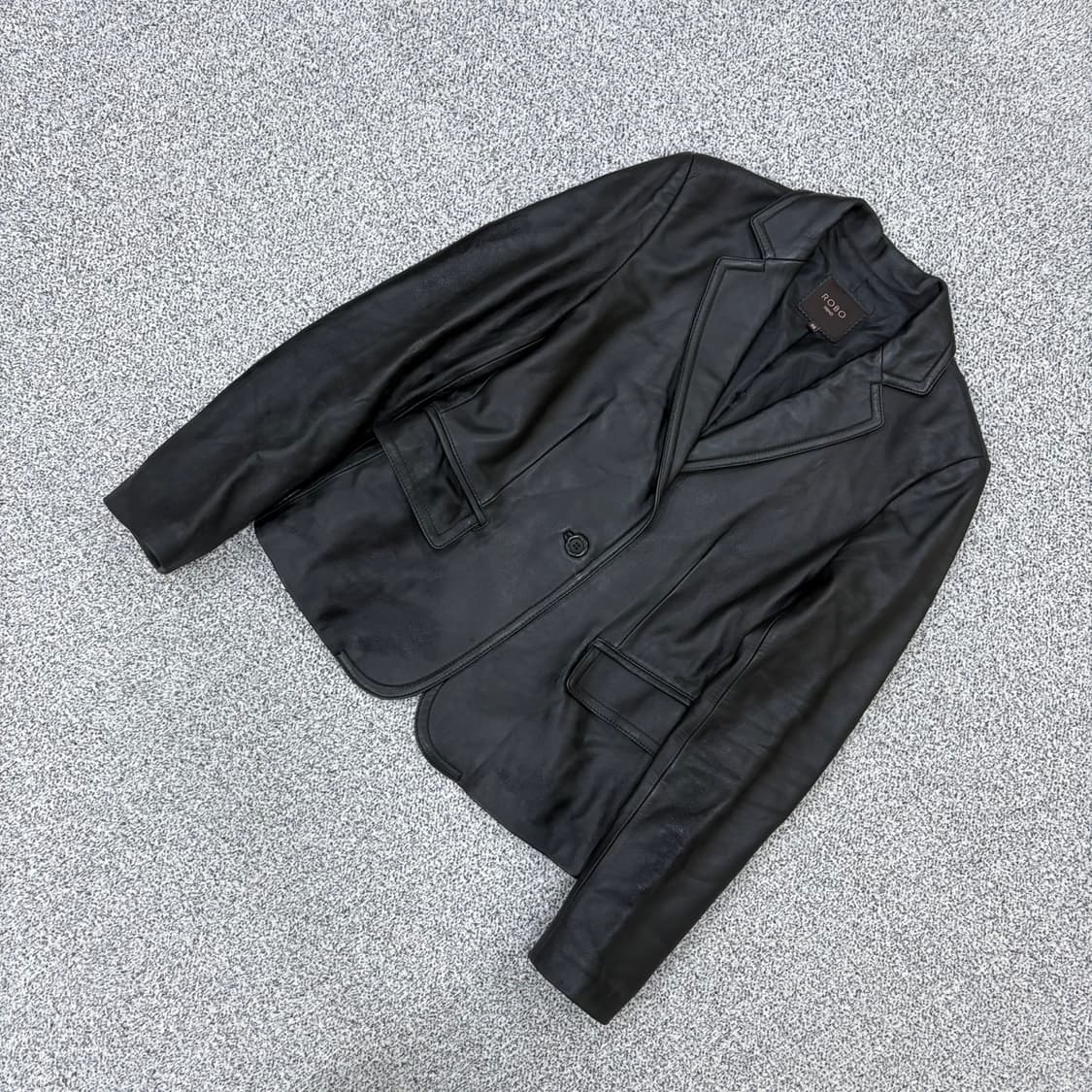 66 로보 블레이저 양가죽 자켓 0602J1 상품이미지1