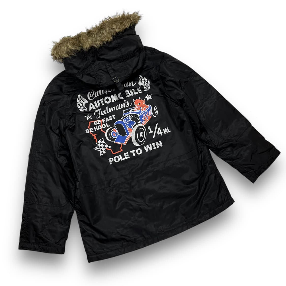 테드 컴퍼니 N3B 플라이트 다크 야상 후디 자켓 상품이미지4