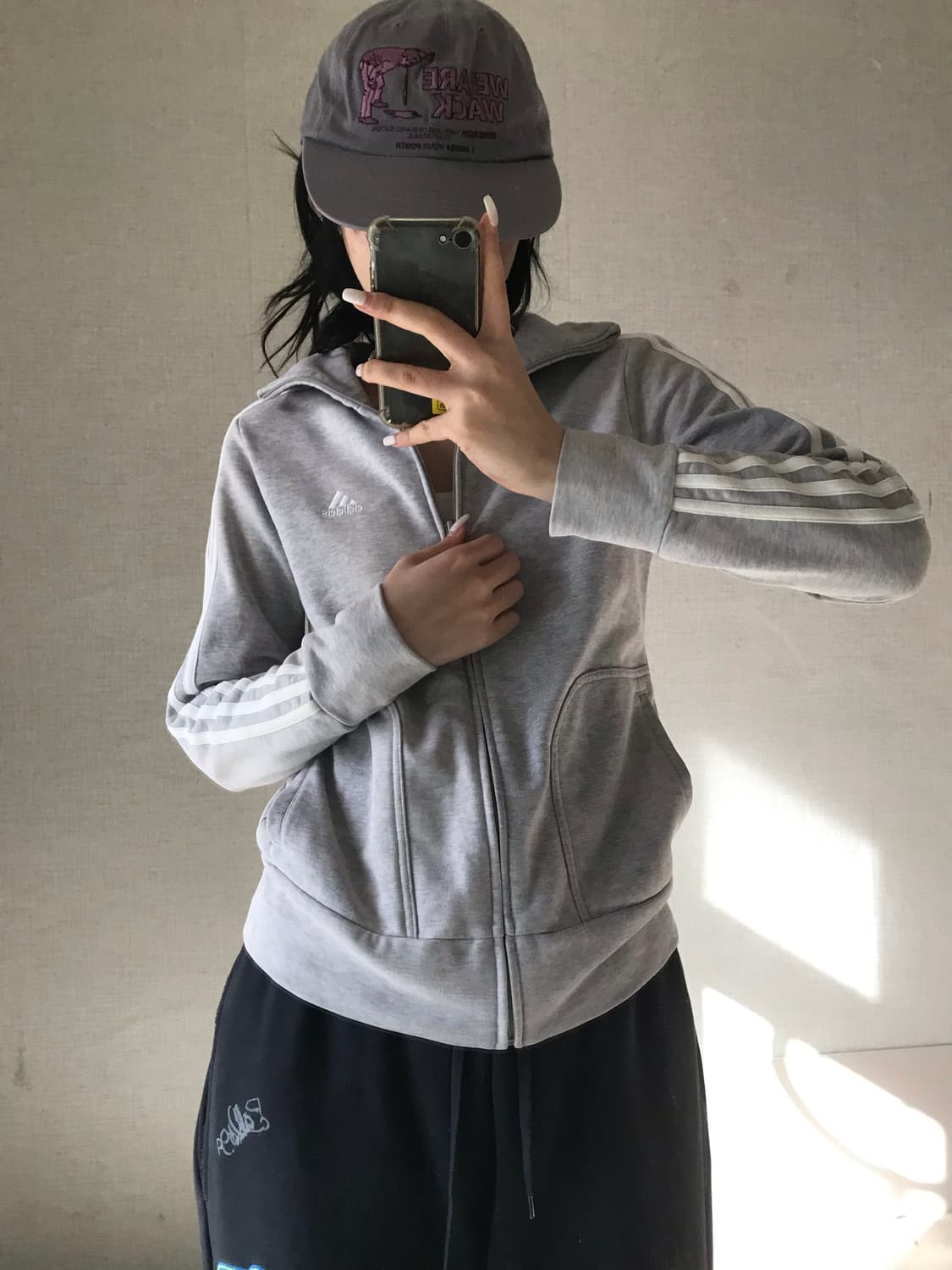 아디다스 그레이 코튼집업 상품이미지5