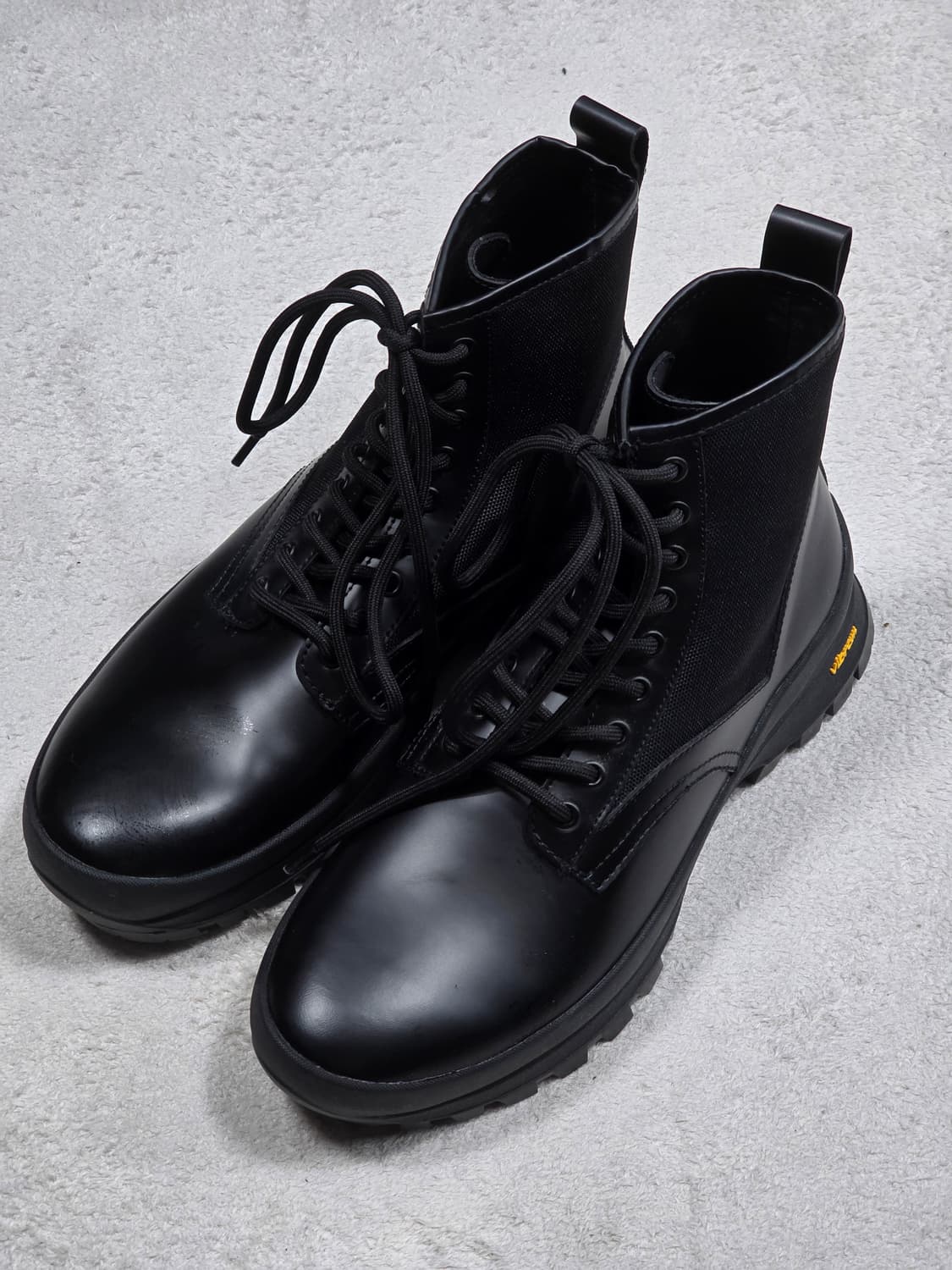 ZARA 자라 비브람 레더 부츠 블랙 270 상품이미지1