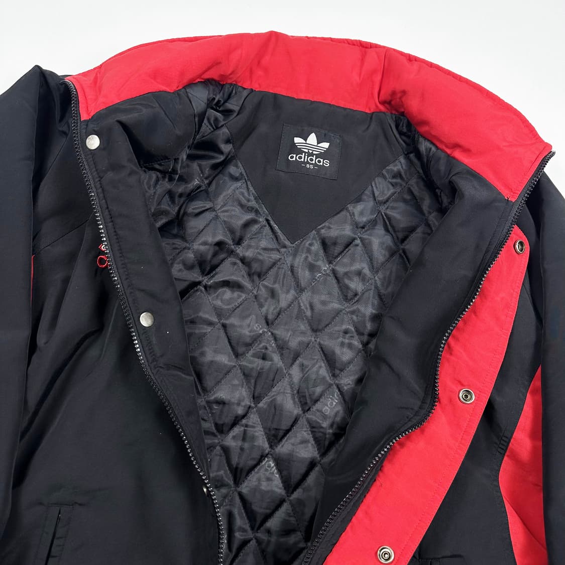 90s 아디다스 올드스쿨 빅로고 점퍼 실측L 상품이미지7