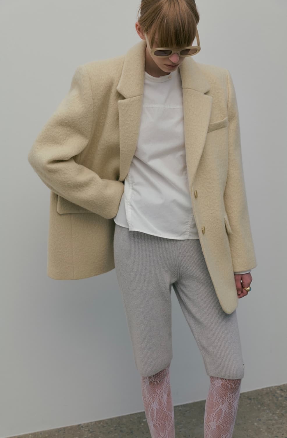 오버듀플레어 코지 울 자켓 상품이미지4