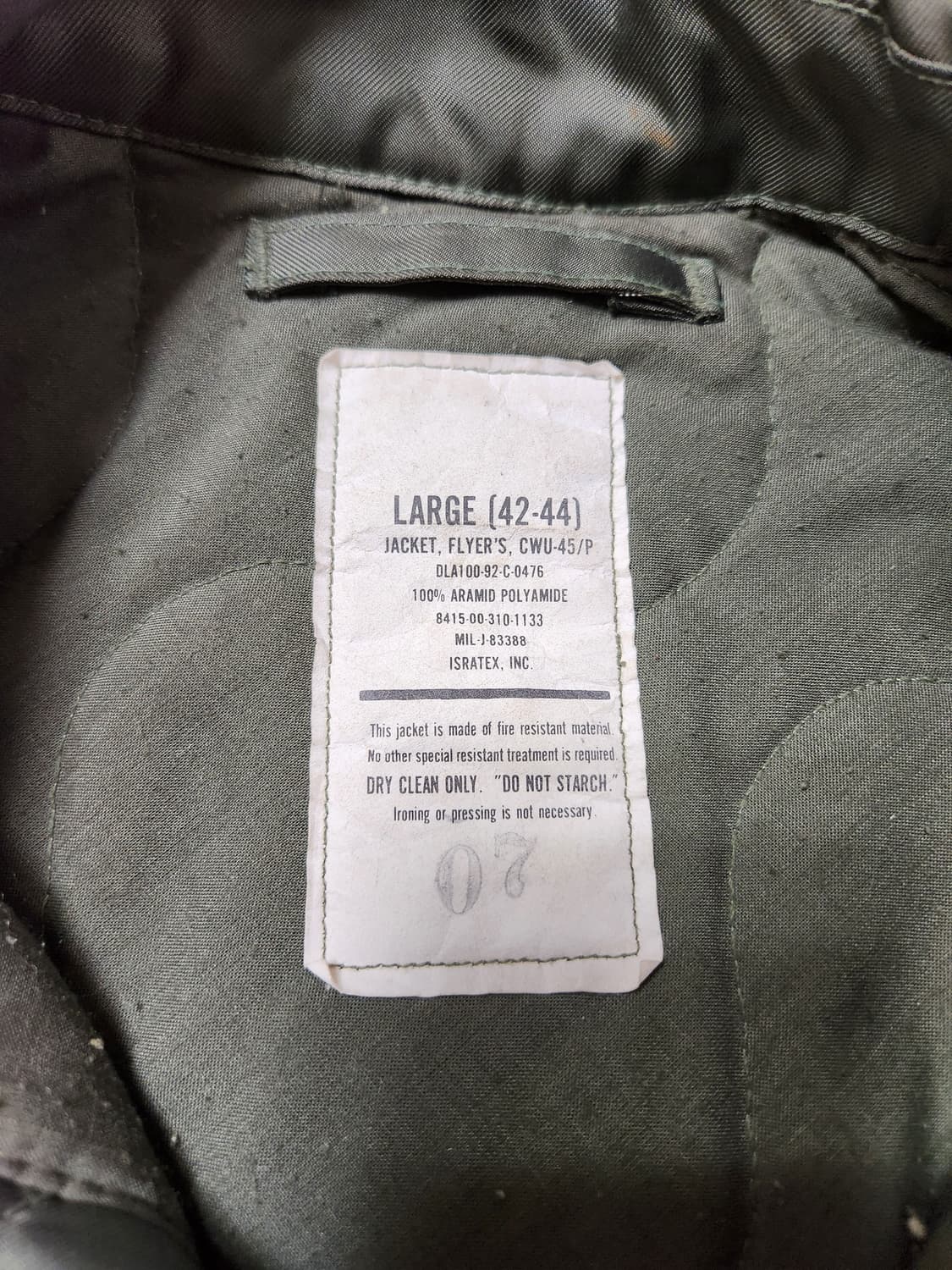 90s cwu-45p OG (L) 상품이미지4