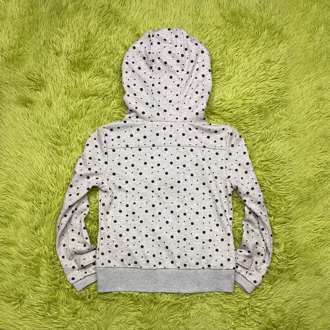 세실 맥비 폴카 도트 풀 집 후드 자켓 상품이미지5