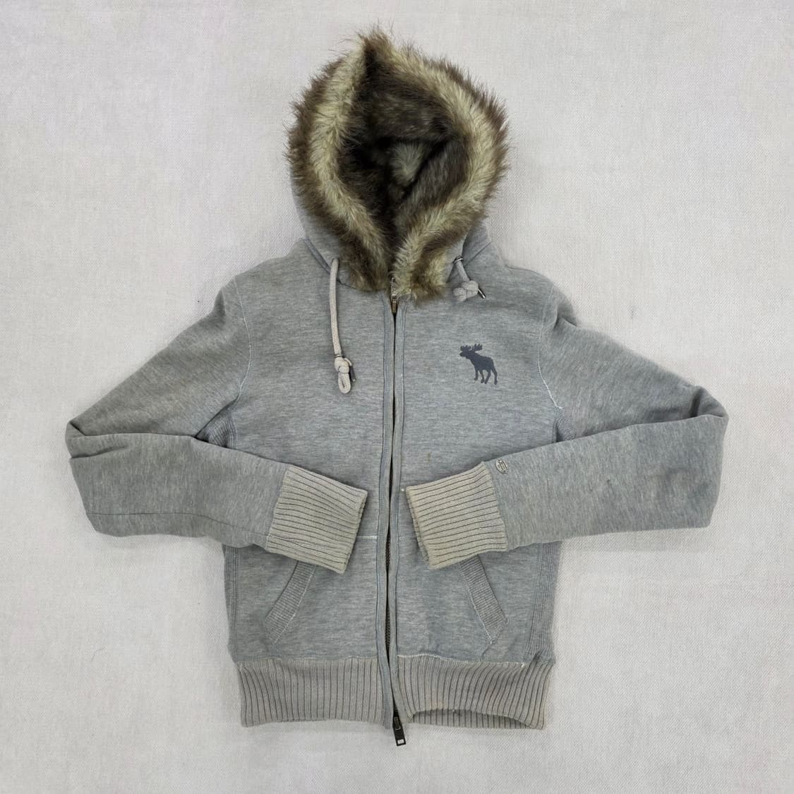 [M] 아베크롬비 여성 울프죠 투웨이 후드 집업 자켓 1229J 상품이미지1