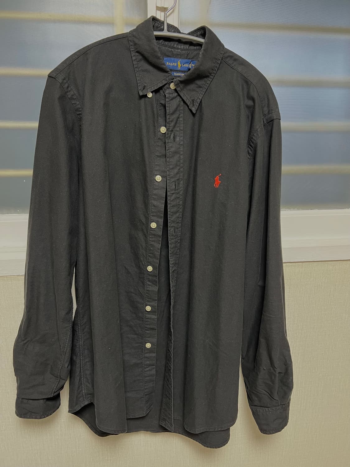 폴로 블랙 옥스포드셔츠[M] 상품이미지1