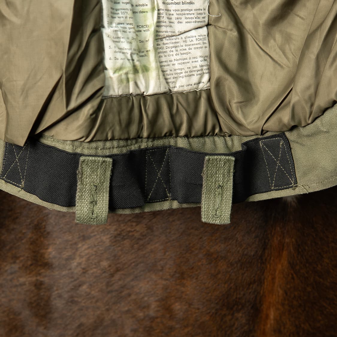 [S] 80s 캐나다군 AFV CREW 콜드웨더 탱커자켓  상품이미지4