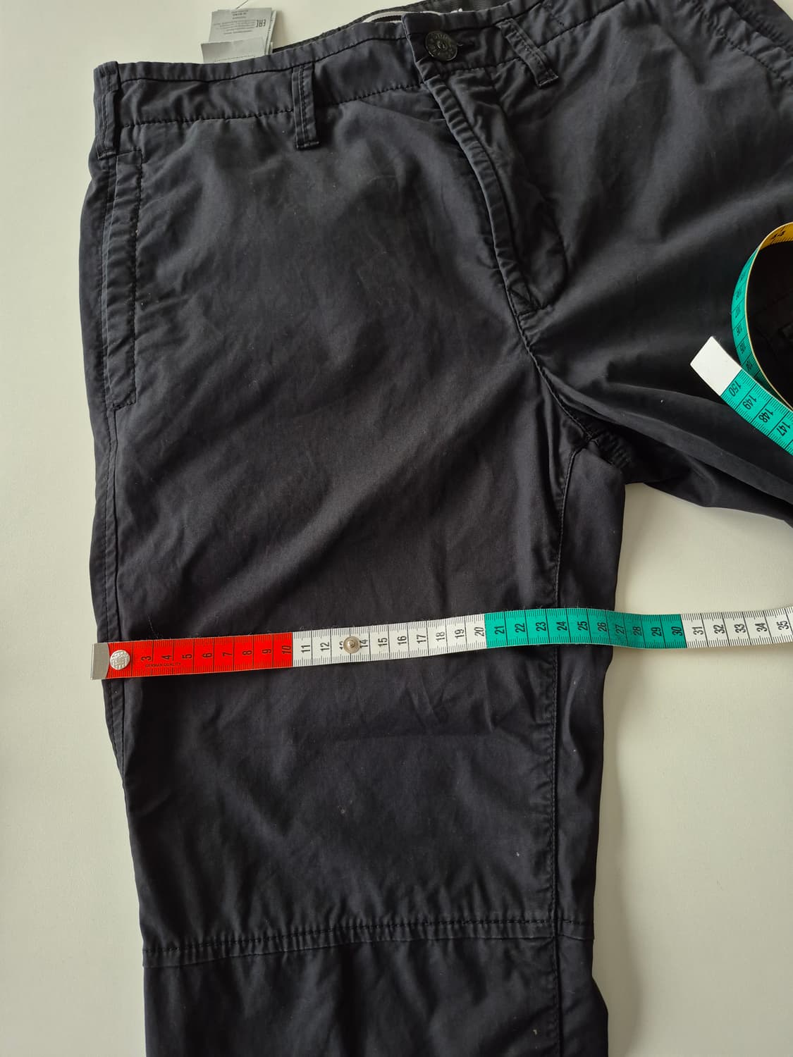 스톤아일랜드 블랙 카고 바지(29/기장참고) 상품이미지8