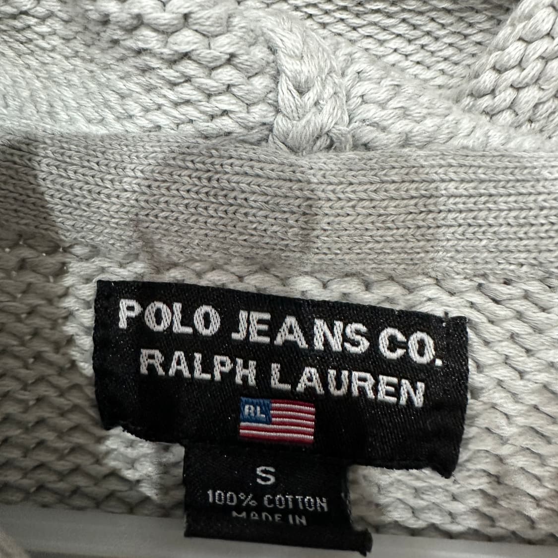 폴로랄프로렌 RL 빅로고 니트후드집업 95 상품이미지3