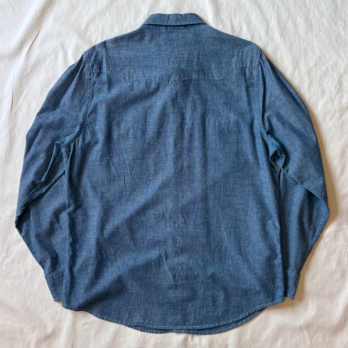 [102-105] DENIM & SUPPLY 샴브레이 데님 웨스턴 셔츠 상품이미지7