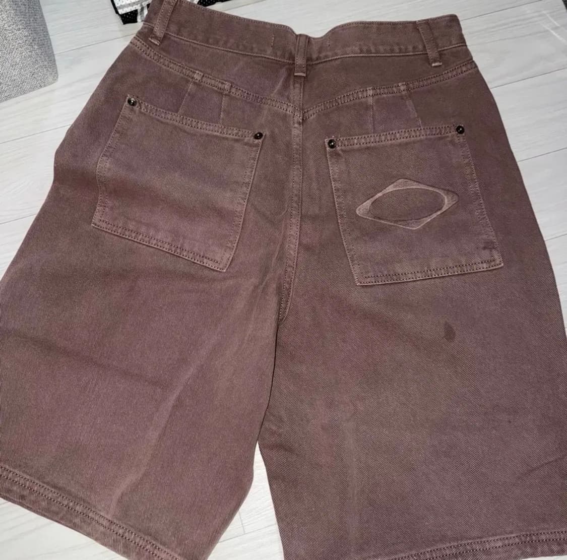 미스치프 버뮤다팬츠 로즈브라운 s 상품이미지4