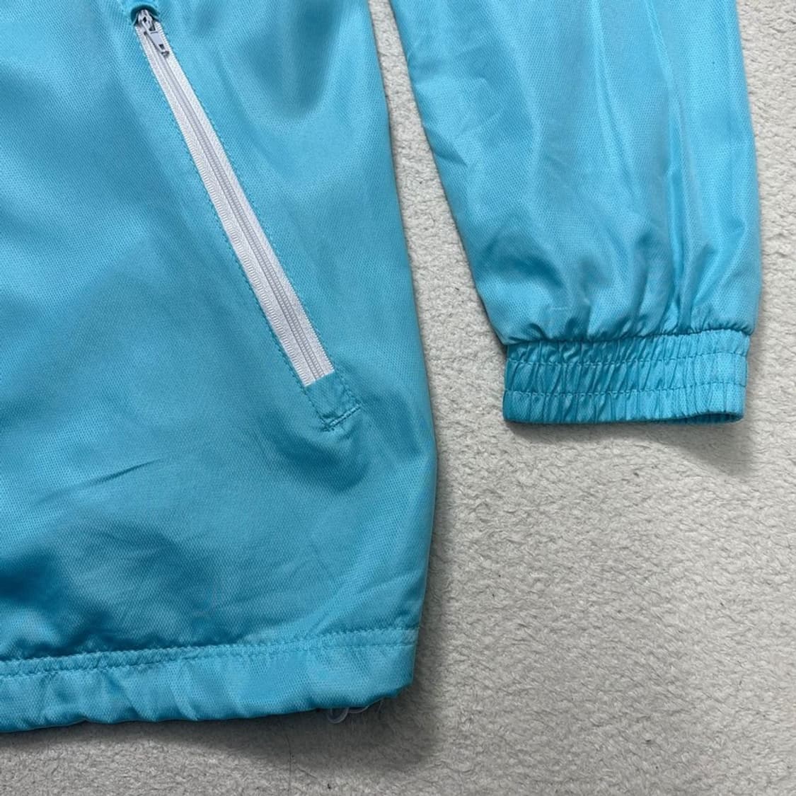 ADIDAS 레알 마드리드 윈드브레이커 자켓 블루 XL 상품이미지4