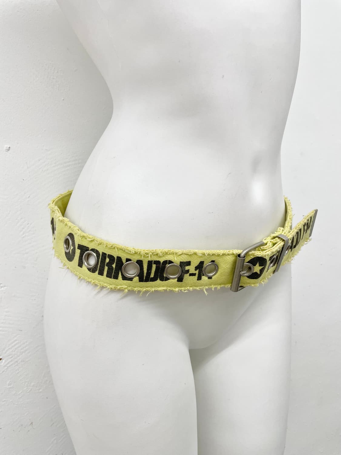 레몬 캔버스 레터링 펀칭 벨트🍋 상품이미지3