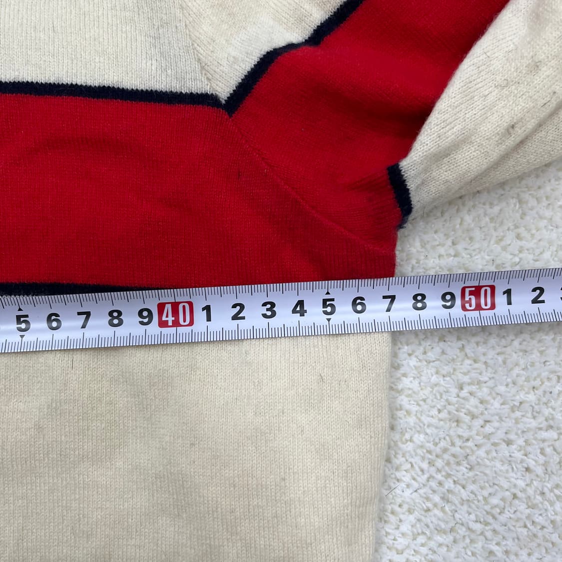 100 까스텔바작 반집업 방풍 니트 0303M 상품이미지5