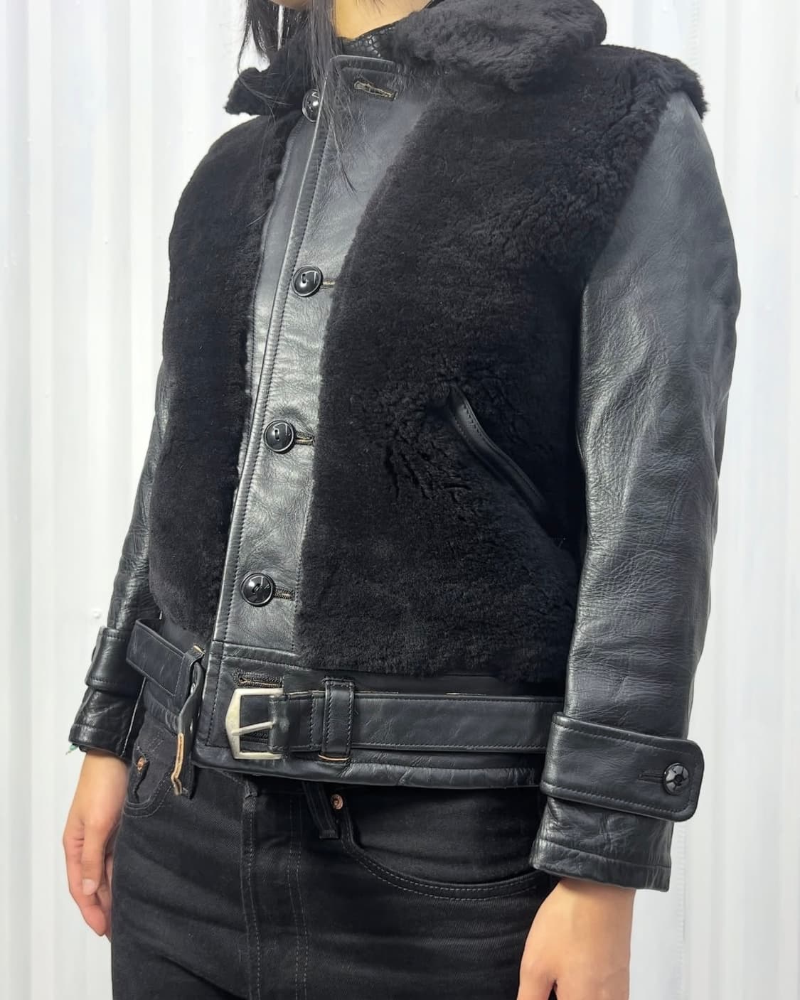 00s) Tenderloin Horsehide Grizzly jacket 상품이미지2