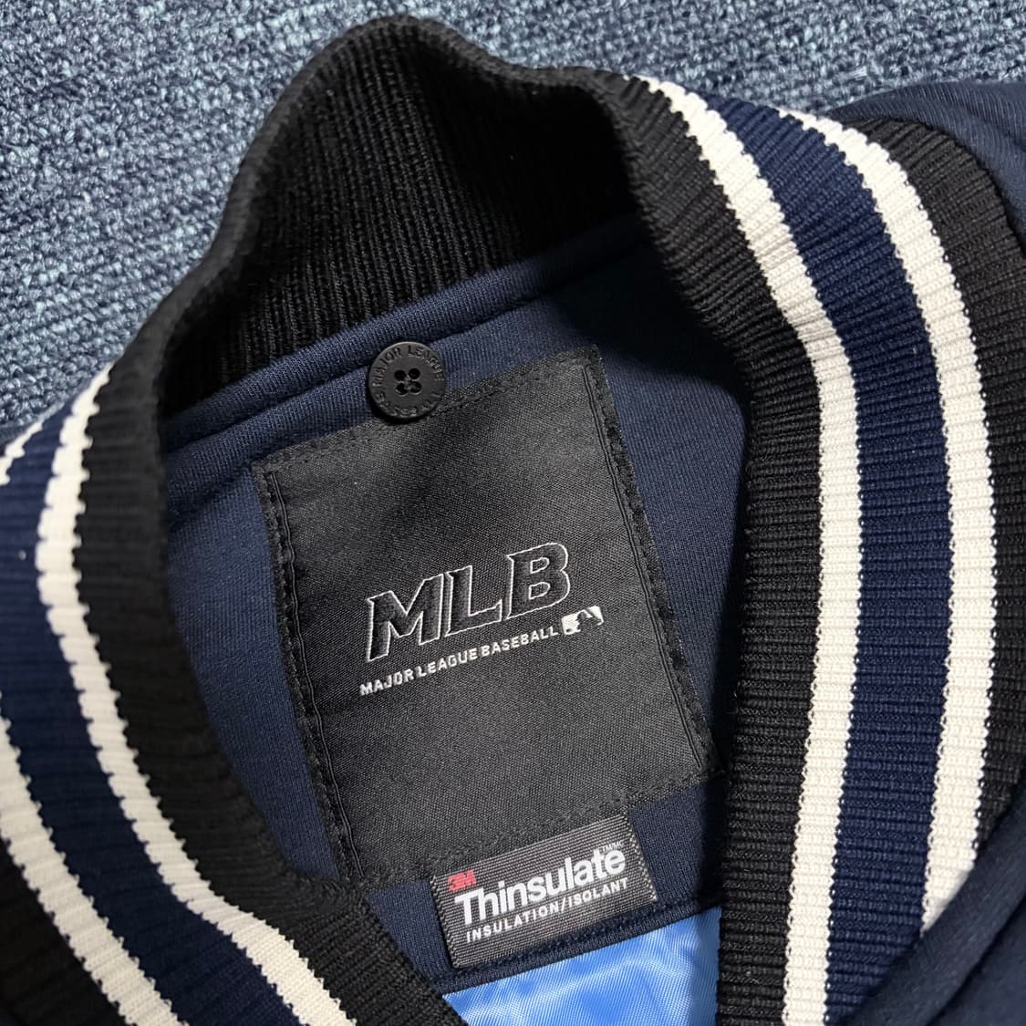 MLB 지뉴인 머천다이즈 뉴욕 양키스 바시티 자켓 상품이미지4