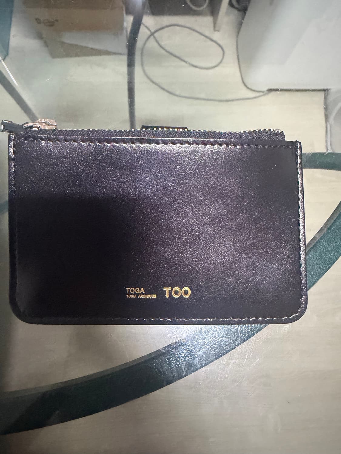 토가 TOGA 스터드 미니 지갑 블랙 새상품 상품이미지2