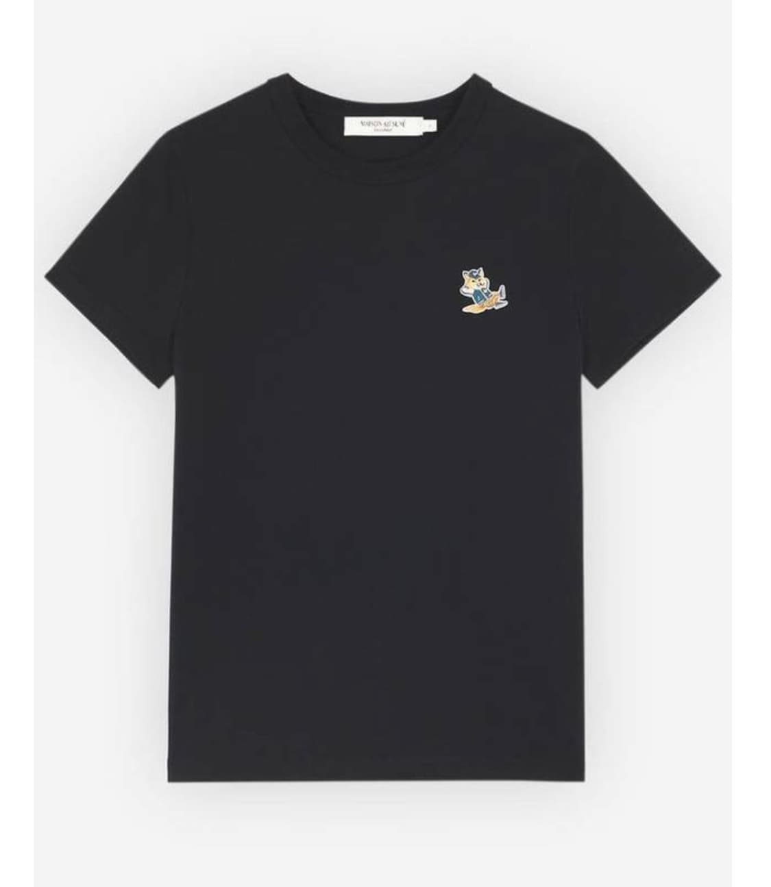 (새상품) 메종키츠네 블랙 반팔 티셔츠 M(95) 상품이미지5