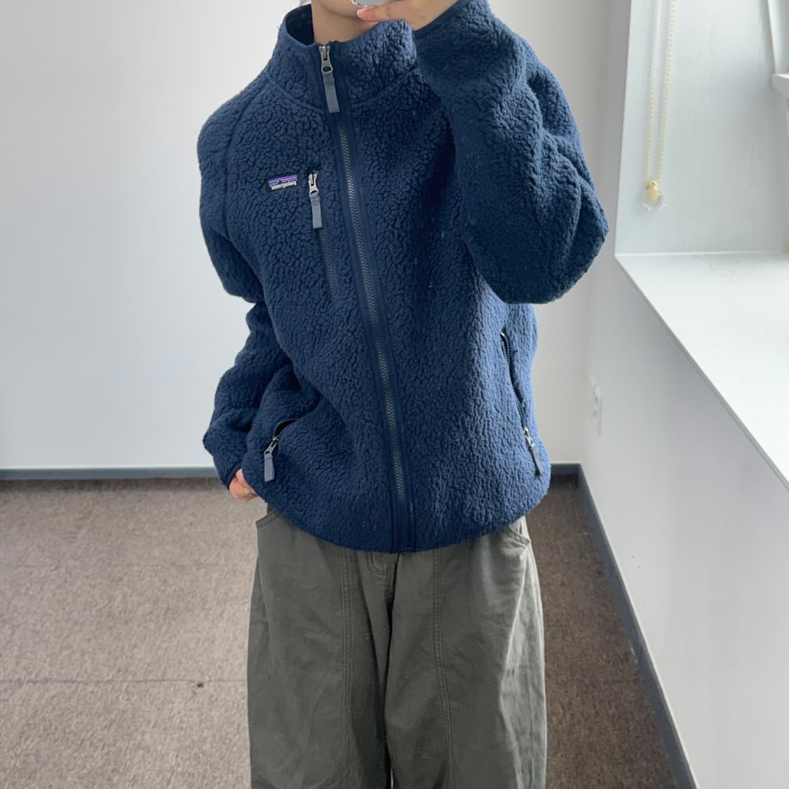 Patagonia 파타고니아 네이비 후리스 집업  상품이미지2