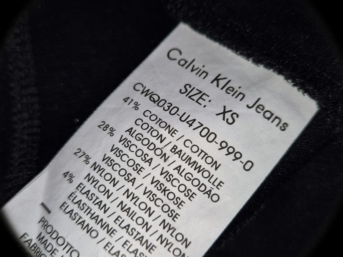 Calvin Klein high necked zip-up 상품이미지2