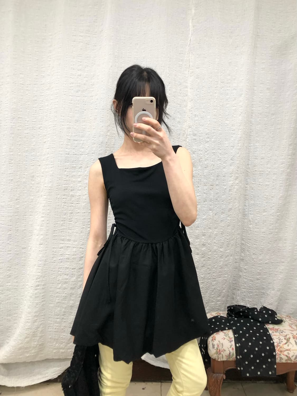 Balloon black layerd ops 상품이미지1