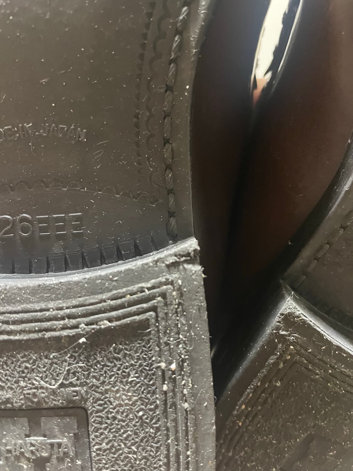 남성 하루타 906 브라운 260eee사이즈 상품이미지2