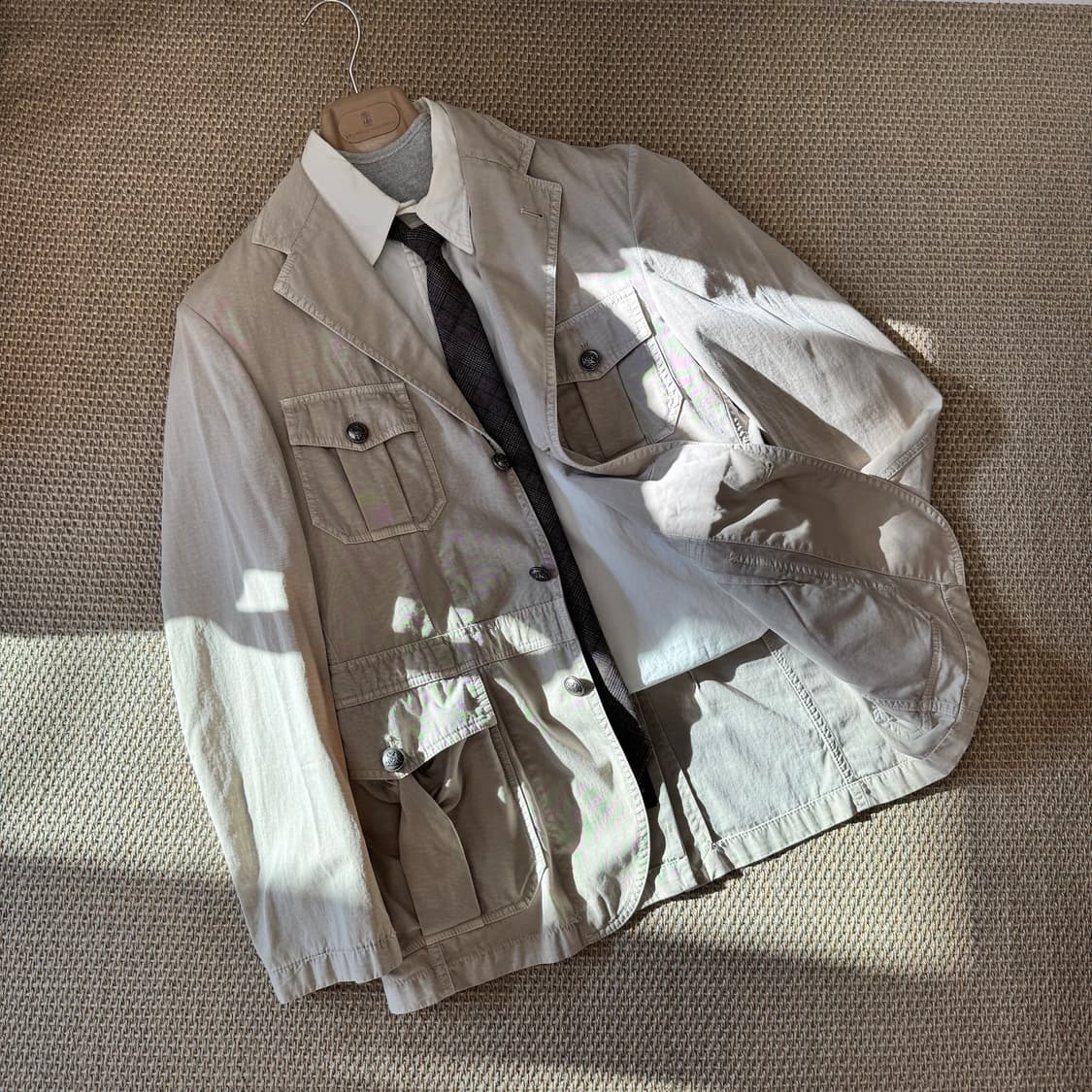 LUBIAM 이탈리안 최상급 헌터 사파리 블레이저 상품이미지3