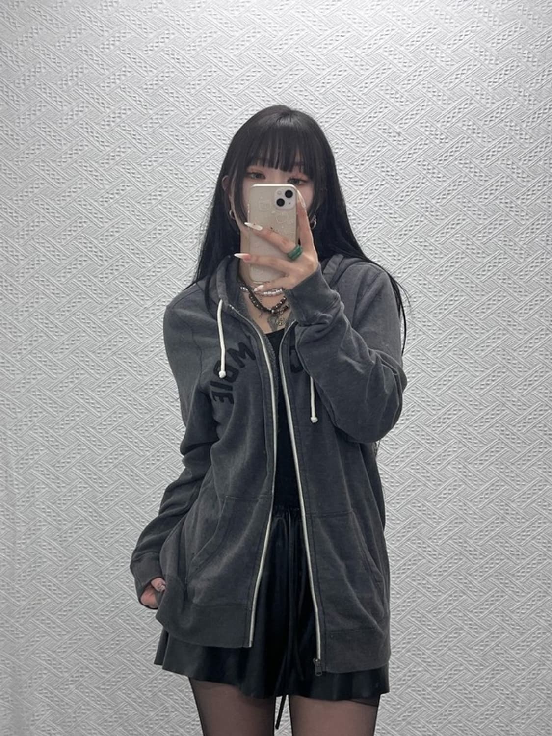 아베크롬비 올드스쿨 레트로 시크 오버핏 후드집업 M C09431 상품이미지2