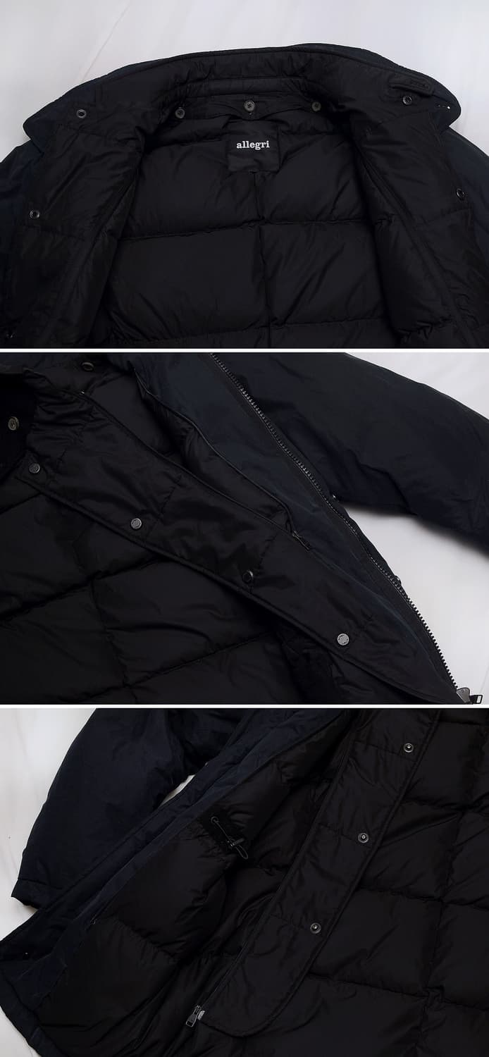 알레그리 투인원 디테처블 유러피안 구스다운 야상 패딩 (100+) 상품이미지7