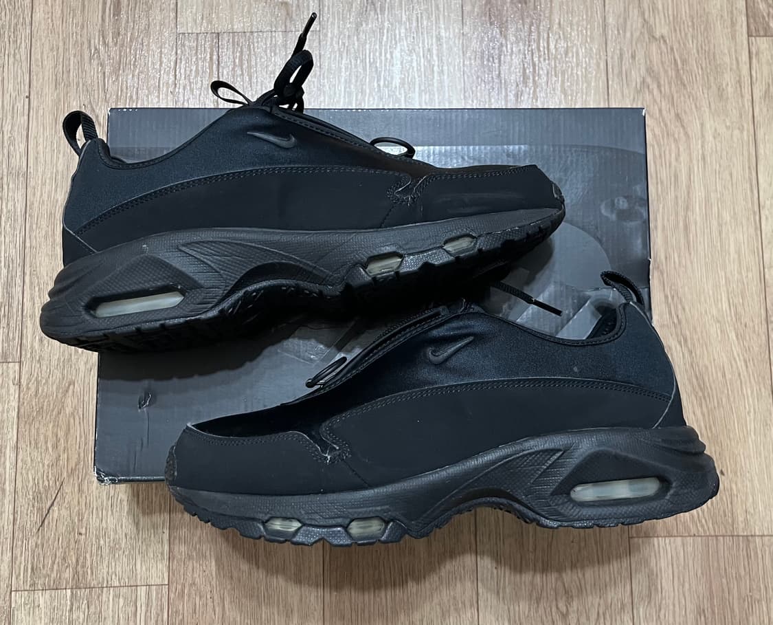 나이키 꼼데가르송 옴므플러스 에어맥스 선더 sp 블랙 상품이미지6