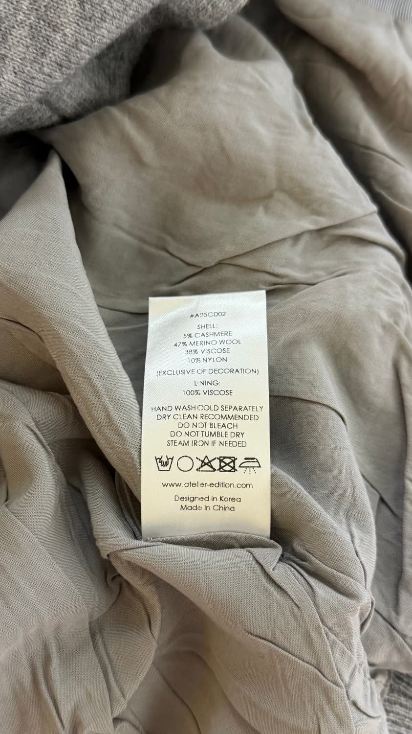 아뜰리에 에디션 가디건 상품이미지4