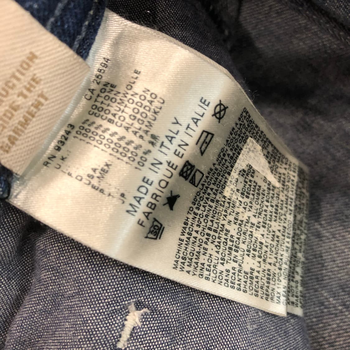 디젤 KROOLEY 워싱 디스 데님 팬츠 상품이미지9