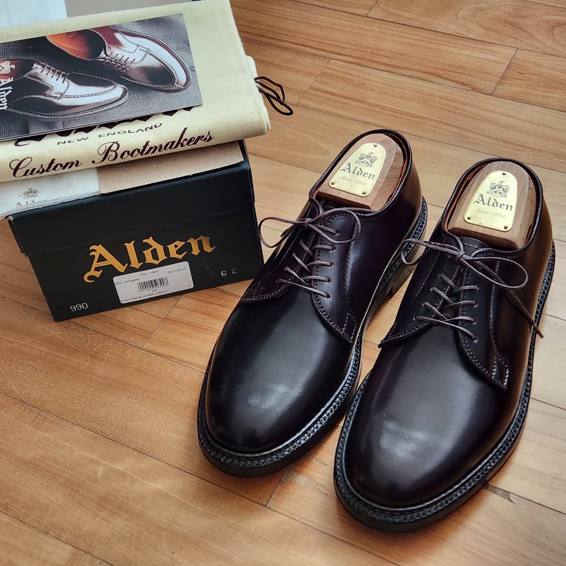 6E) 알든 990 #8 사이즈245-250팝니다 상품이미지1