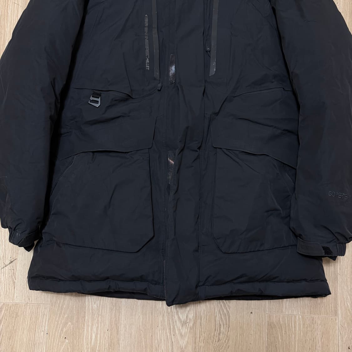 밀레 남성 라쿤퍼 후드 구스다운 고어텍스 패딩 XL/105  상품이미지3