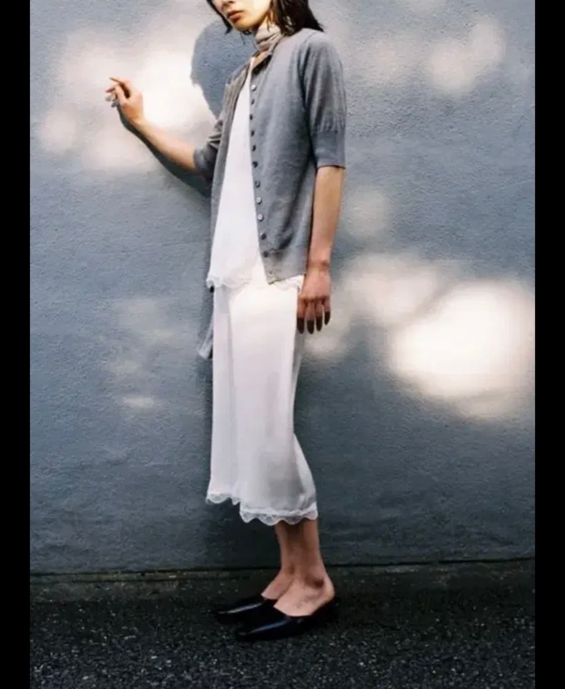 Lfm sheer half cardigan 쉬어 하프 가디건 상품이미지2