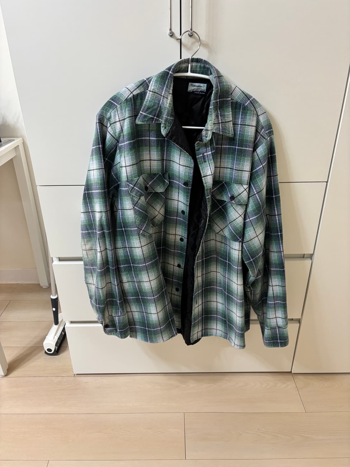 빈티지 fieldmaster 체크셔츠 상품이미지1