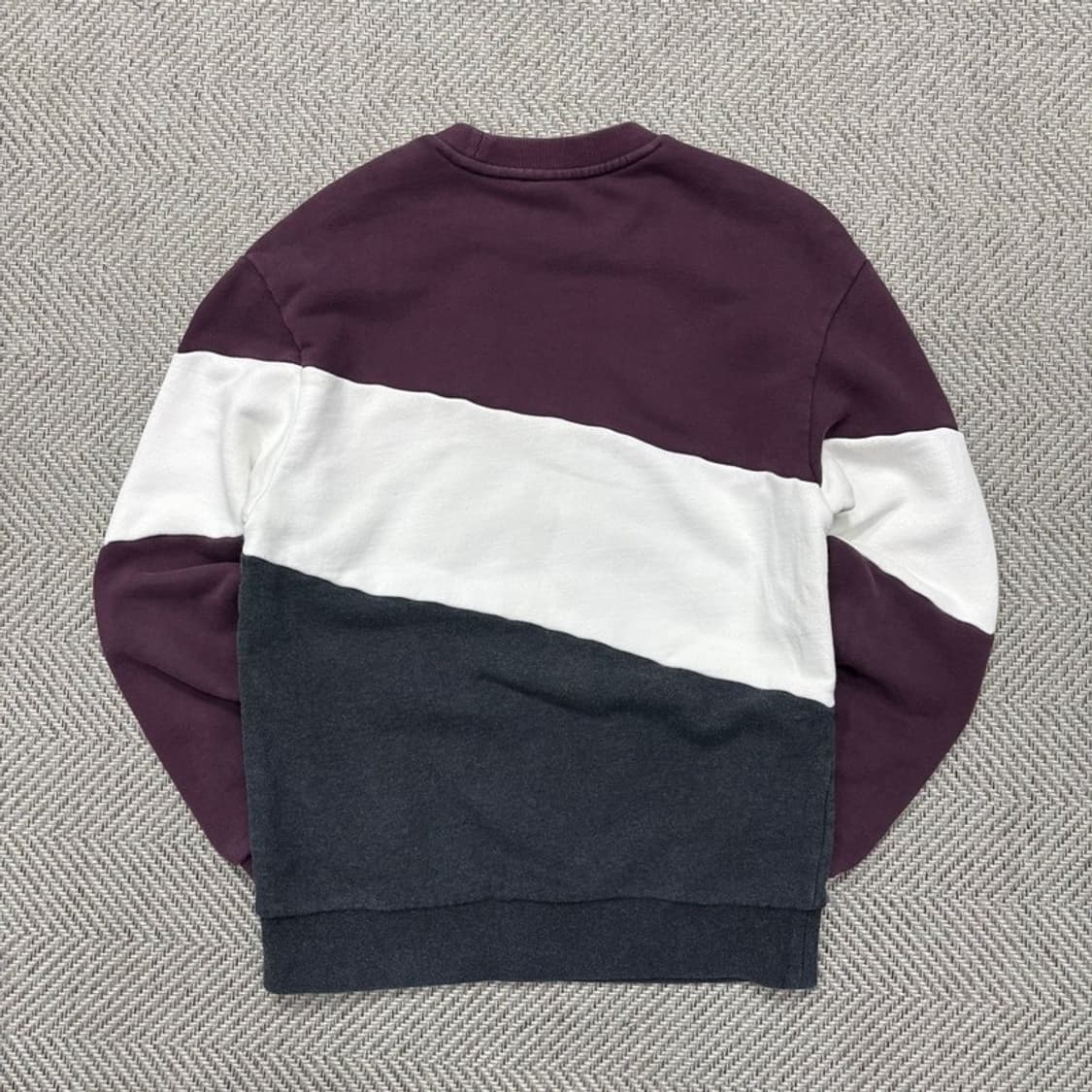 휠라 배색 맨투맨 v0246 상품이미지2