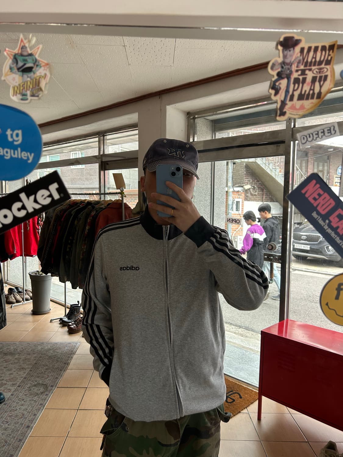 아디다스 져지 회/검 상품이미지6