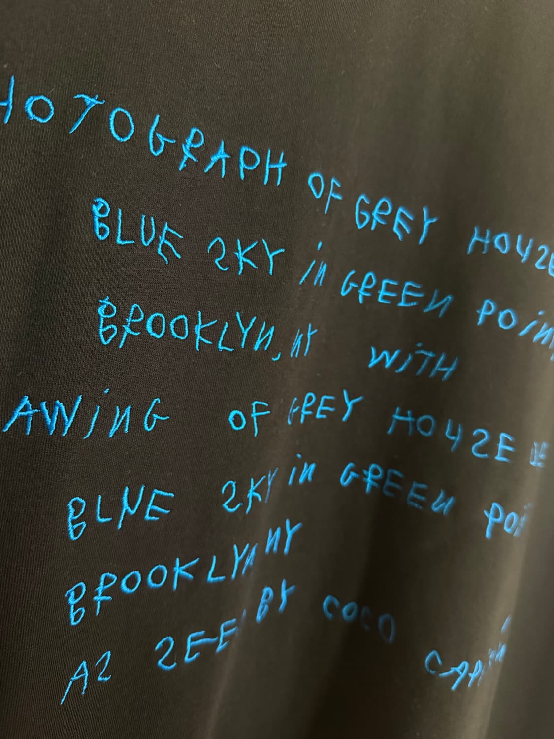 질스튜어트뉴욕 자수 긴팔티셔츠 M사이즈 상품이미지3