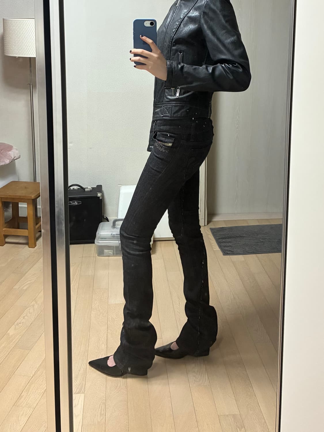 레어 디젤 아카이브 y2k 세미 부츠컷 데님 상품이미지1