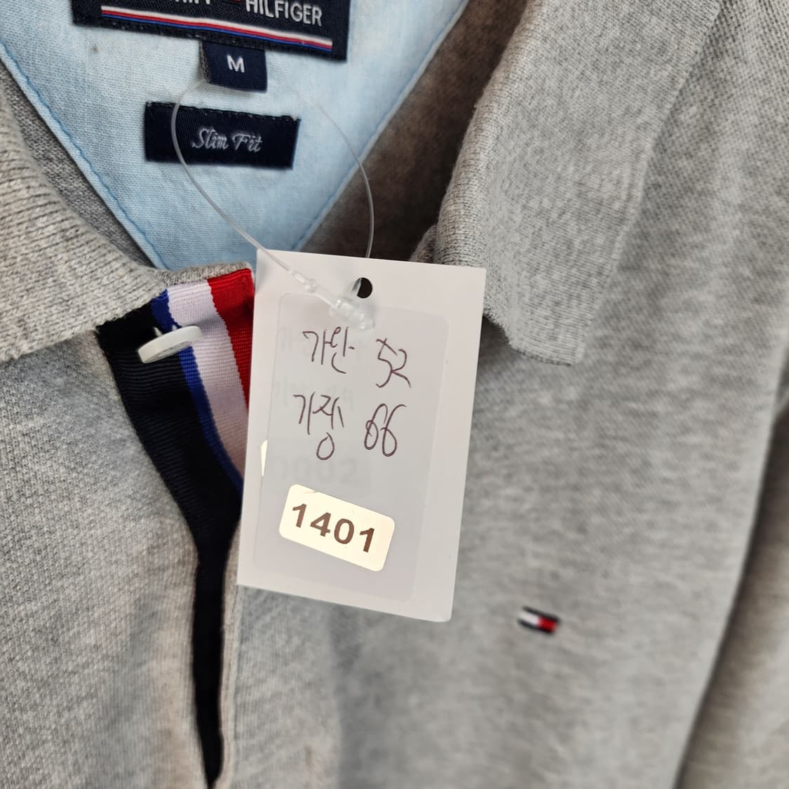 타미힐피거 그레이 반팔 티셔츠 상품이미지8