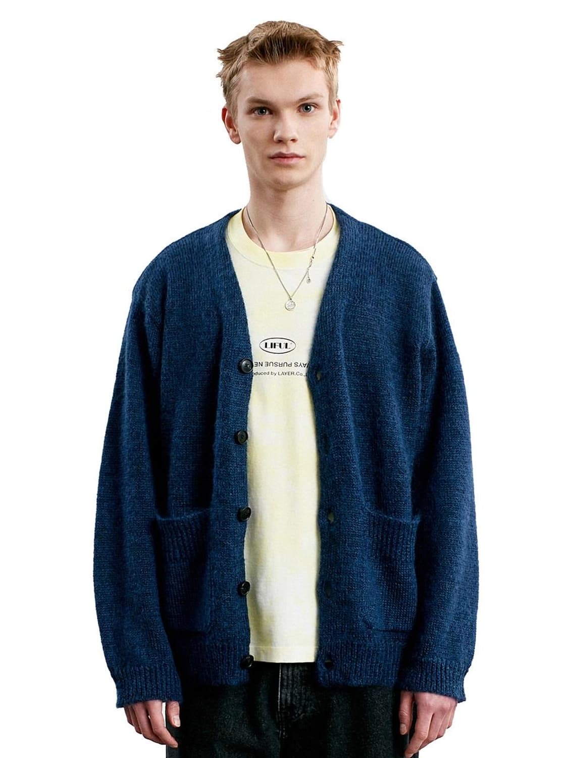 LIFUL MINIMAL GARMENTS / MOHAIR CARDIGAN 상품이미지2