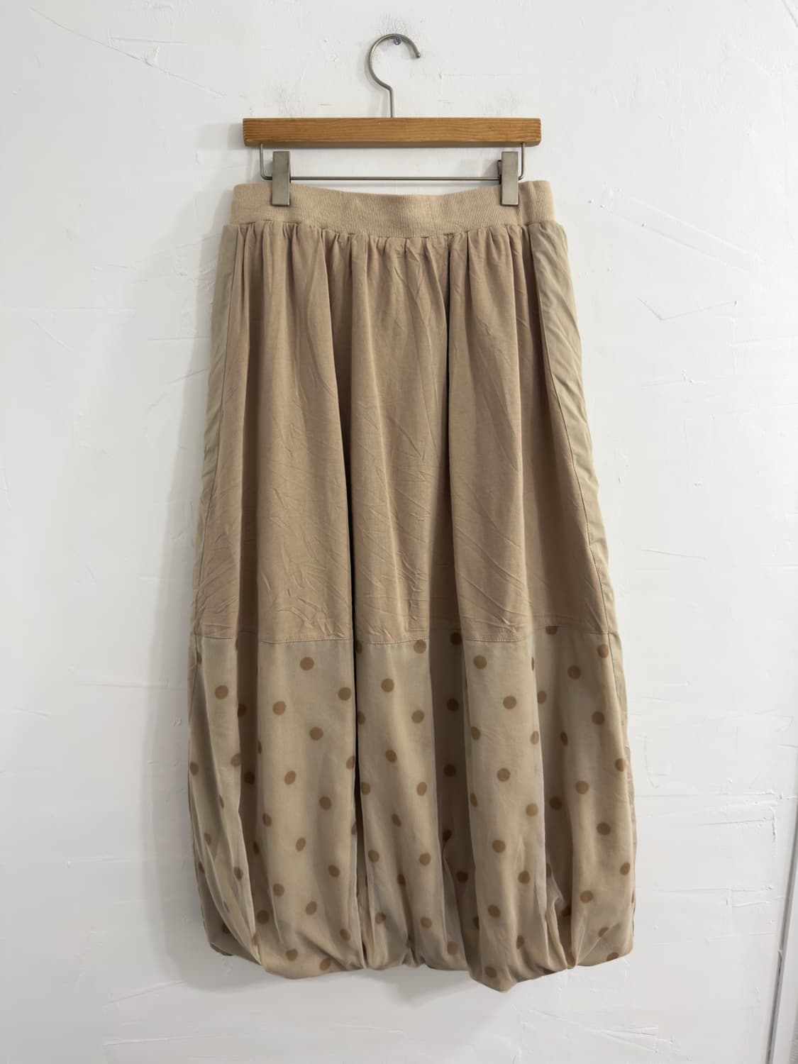 dot design puff skirt 상품이미지5