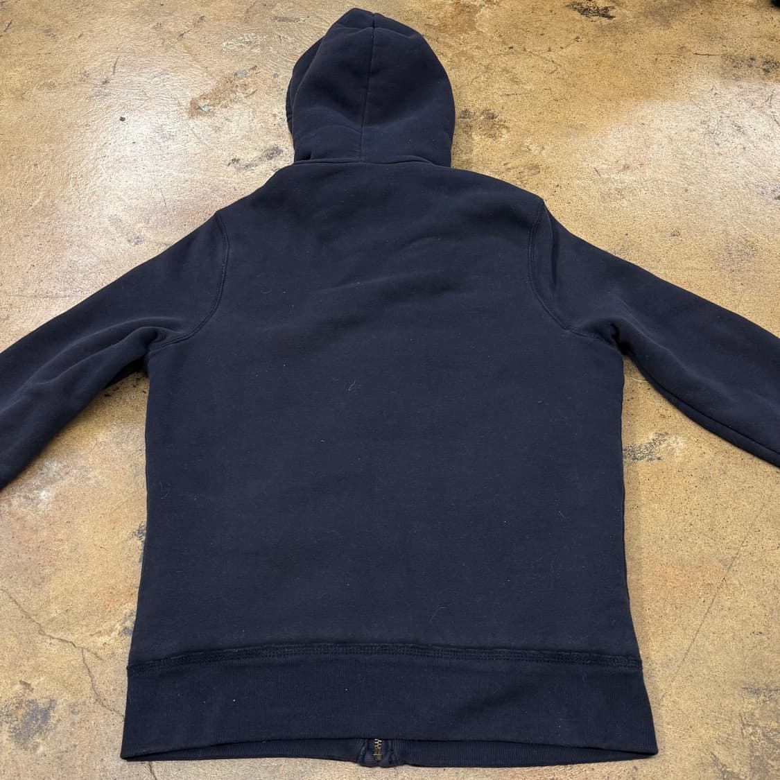 홀리스터 네이비 양털 후드집업 상품이미지4